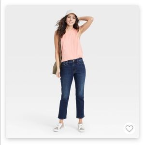 Universal Threads high rise slim straight 8